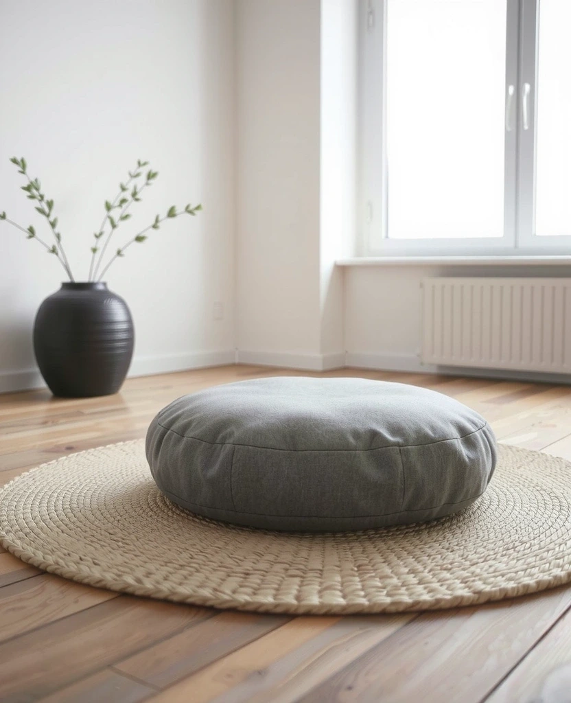 Ergonomischer Meditationsplatz